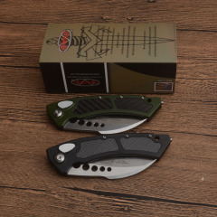 Microtech Claw Karambit AUTO OTF Knife 3.93" 204P Blade, Aluminum Alloy Handles