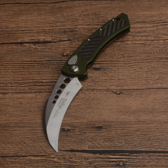 Microtech Claw Karambit AUTO OTF Knife 3.93" 204P Blade, Aluminum Alloy Handles