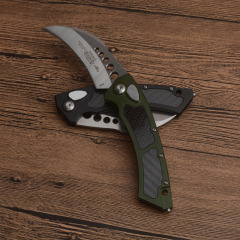 Microtech Claw Karambit AUTO OTF Knife 3.93" 204P Blade, Aluminum Alloy Handles
