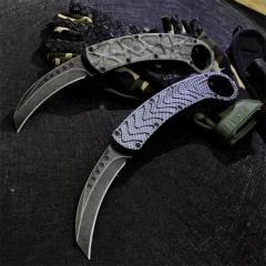 Microtech Claw Karambit Spirit bird AUTO OTF Knife 3.14" 440c Blade, Zinc Aluminum Alloy Handles