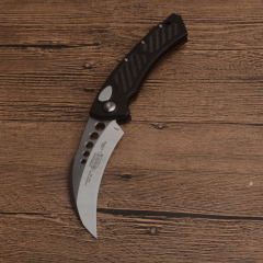 Microtech Claw Karambit AUTO OTF Knife 3.93" 204P Blade, Aluminum Alloy Handles