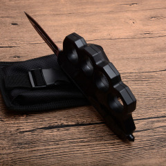 Microtech Boxing Knuckles OTF AUTO Knife 3.54" 440c Plain Blade, Zinc Aluminum Alloy Handles