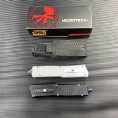 Microtech Cobra AUTO OTF Knife 3.54" D2 Dagger Blade, Aviation Aluminum Handles