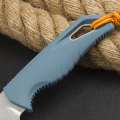 Benchmade Water Intersect 18050 Fixed Blade Knife 2.68" CPM-MagnaCut Drop Point Blade, TPV Blue Handle