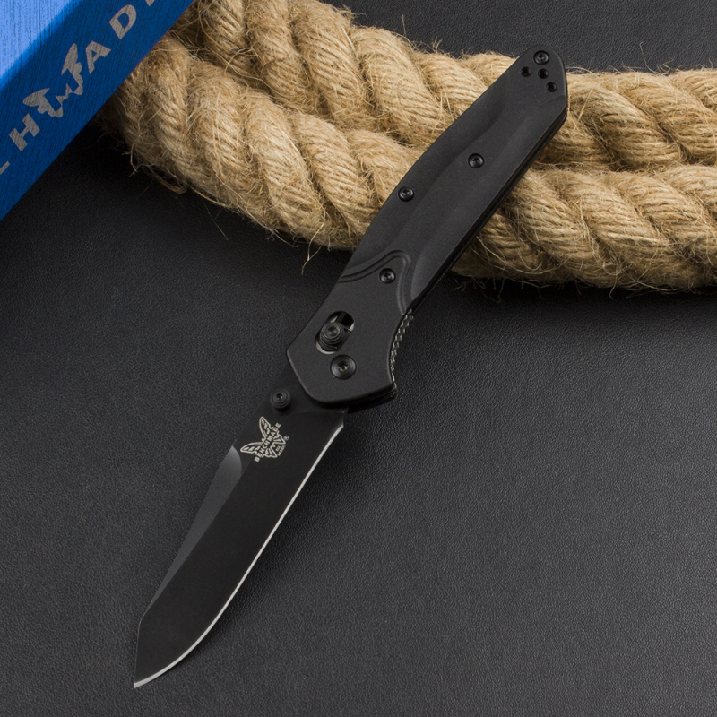 BM 940 Osborne Folding Knife 3.22" S30V Satin Plain Blade, Aviation Aluminum Handles