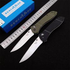 Benchmade 710FE Seven | Ten Axis Folding Knife 3.93" GB-D2 Drop Point Blade, Black G10 Handles