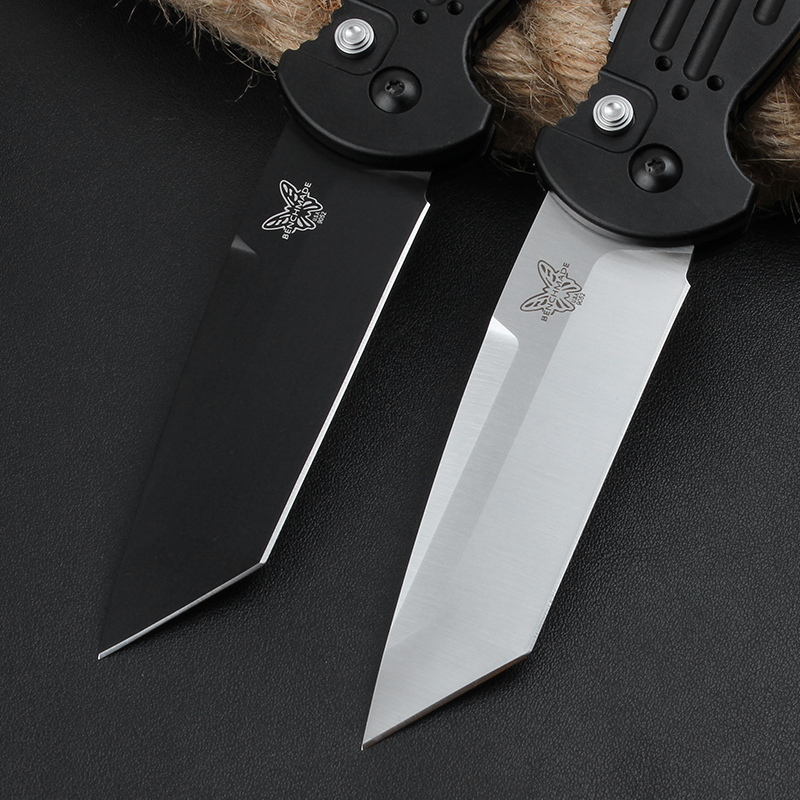 Benchmade AFO II AUTO Folding Knife 3.54" 154CM Tanto Blade, Aluminum Alloy Handles - 9052BK