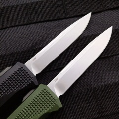Benchmade 4600DL Phaeton AUTO OTF Knife 3.34" Black S30V Drop Point Blade, Aluminum Alloy Handles