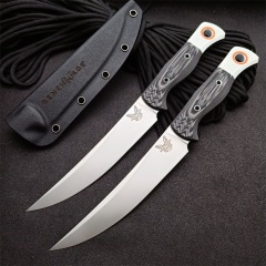 Benchmade Hunt Meatcrafter 2 Fixed Blade Knife 5.90" CPM-S45VN Cerakoted Trailing Point, G10 Handle - 15500-1
