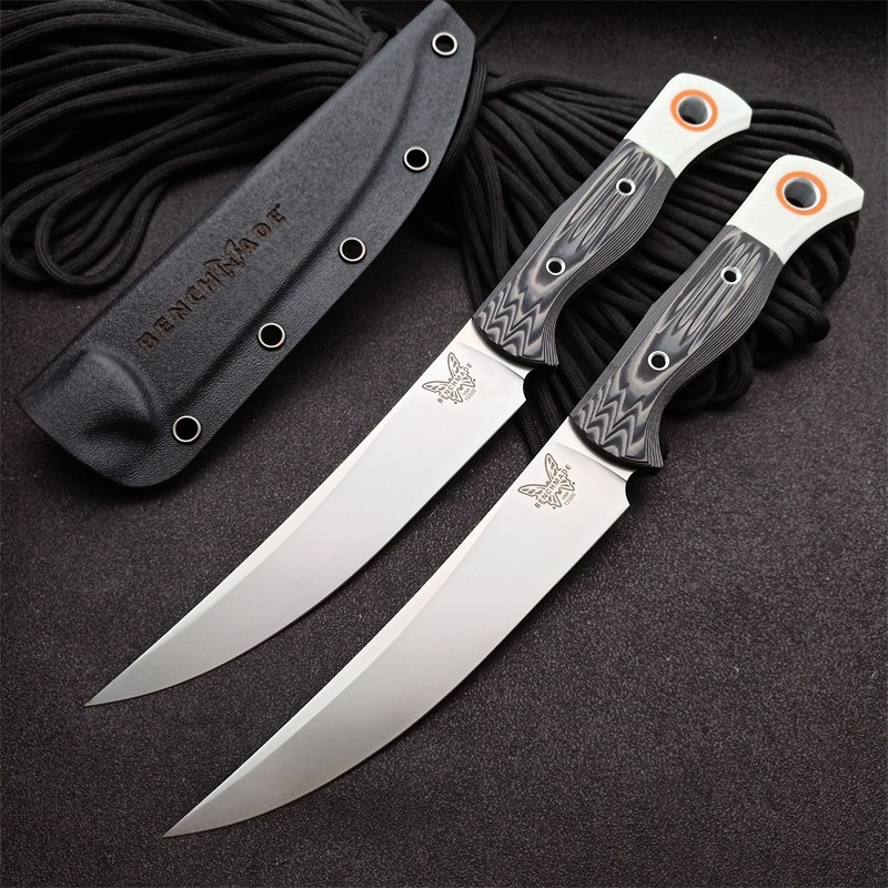 Benchmade Hunt Meatcrafter 2 Fixed Blade Knife 5.90" CPM-S45VN Cerakoted Trailing Point, G10 Handle - 15500-1
