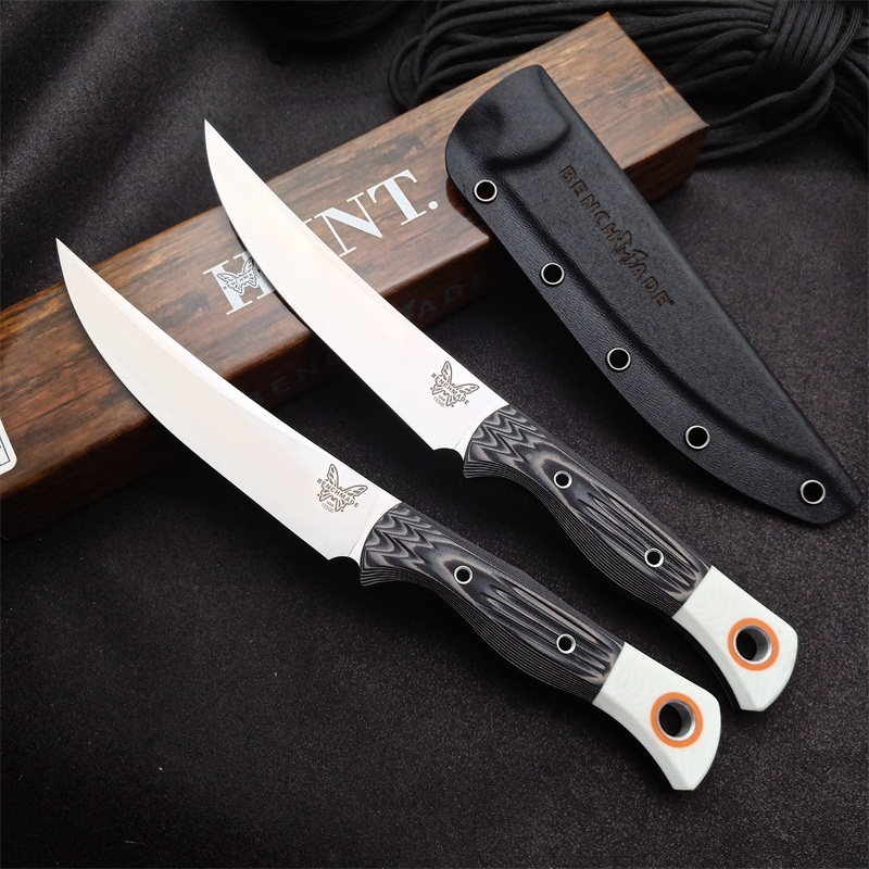 Benchmade Hunt Meatcrafter 2 Fixed Blade Knife 5.90" CPM-S45VN Cerakoted Trailing Point, G10 Handle - 15500-1