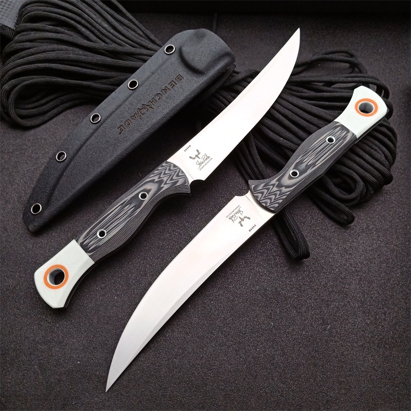 Benchmade Hunt Meatcrafter 2 Fixed Blade Knife 5.90" CPM-S45VN Cerakoted Trailing Point, G10 Handle - 15500-1