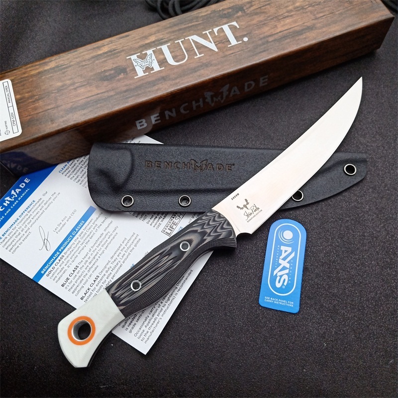 Benchmade Hunt Meatcrafter 2 Fixed Blade Knife 5.90" CPM-S45VN Cerakoted Trailing Point, G10 Handle - 15500-1