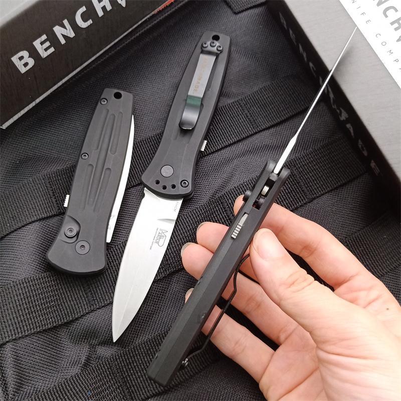 Benchmade 3551 Rapid Side AUTO OTF Knife 2.95" 154CM Double Edge Blade, Aluminum Alloy Handles