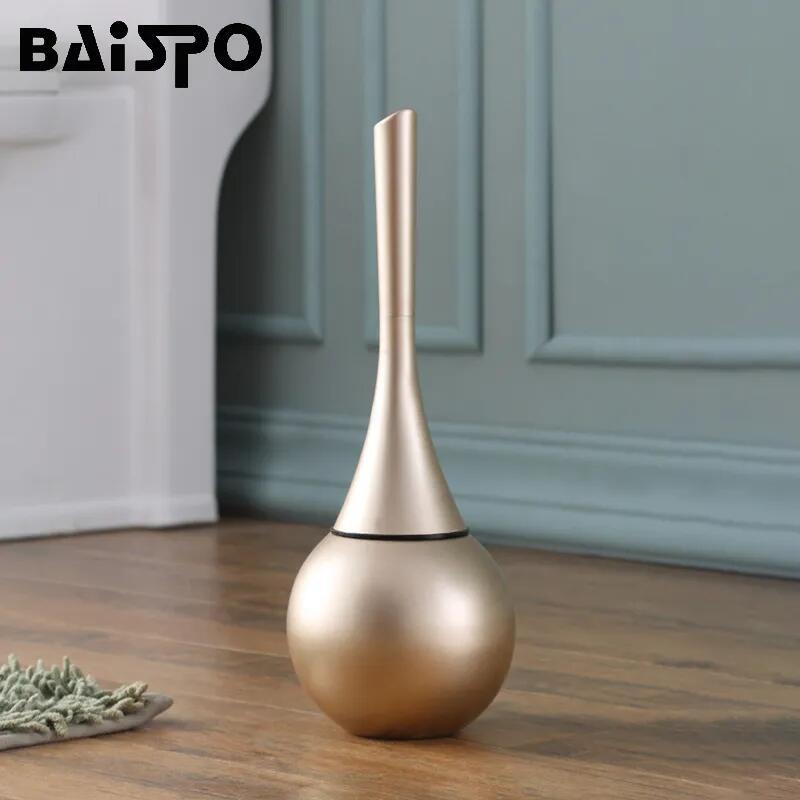 Toilet Brush Floor-standing Base Cleaner Brush Tool For Toilet WC Bathroom Accessories Set household items