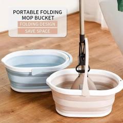 Folder Water Basin Camping Supplies Plastic Bucket Washbasin for Foot Spa Bath Fishing Car Wash Household Items Accessories