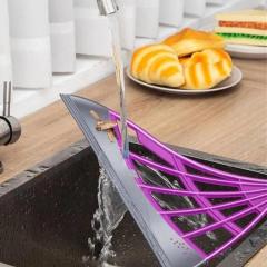 Pink Broom Cleaning Bathroom Glass One Piece Wipe Mop Household Splicing Broom Household Items