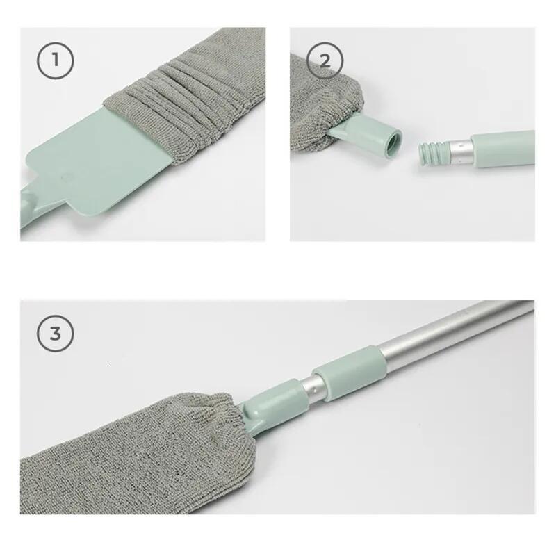 Dusters Long Handle Mop Bedside Brush Detachable Cleaning er Gap brush Sofa Furniture Cleaner Household Items