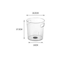 Waste Bins Storage Bins Home and Kitchen Bin Wastebasket Dustbin Garbage Tin for Bathroom Trash Can Cleaning Tools Household Items Desk Pet