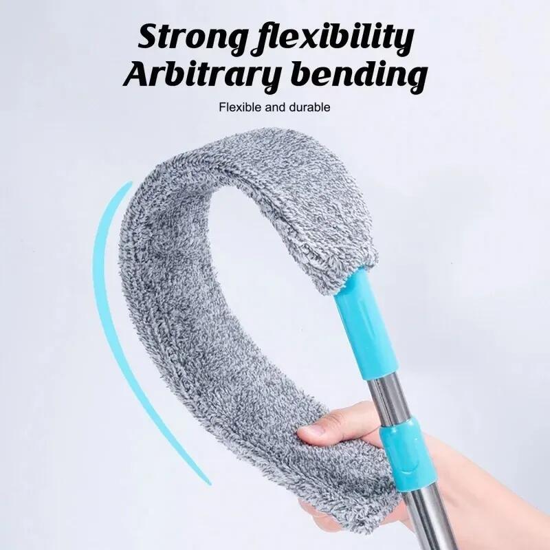 Long Handle Mop Bedside Dust Brush Detachable Cleaning Duster Gap Cleaning brush Sofa Furniture Gap Dust Cleaner Household Items