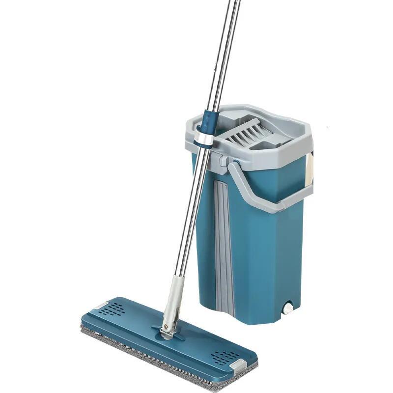Mops Rotating Mop Bucket Floor Cleaner Mop Bucket with Drainer 360 Microfiber Mops Spin Cleaning Tools Wiper Flooring Household Items