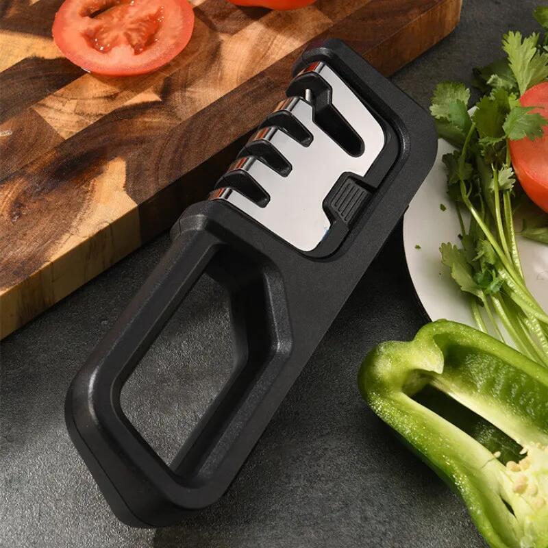 Four-Hole Sharpener Removable Blade Sharpener Stone Household Items Kitchen Gadgets And Accessories Tools