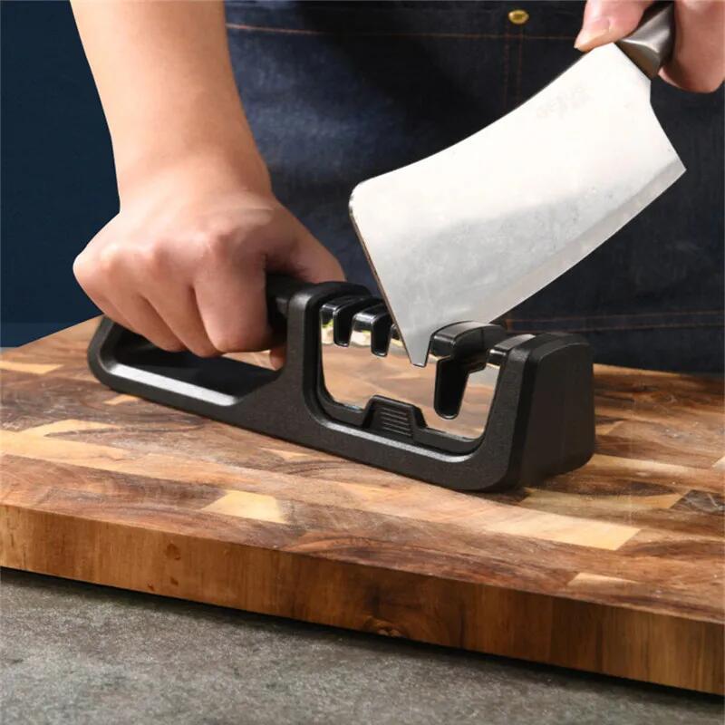 Four-Hole Sharpener Removable Blade Sharpener Stone Household Items Kitchen Gadgets And Accessories Tools