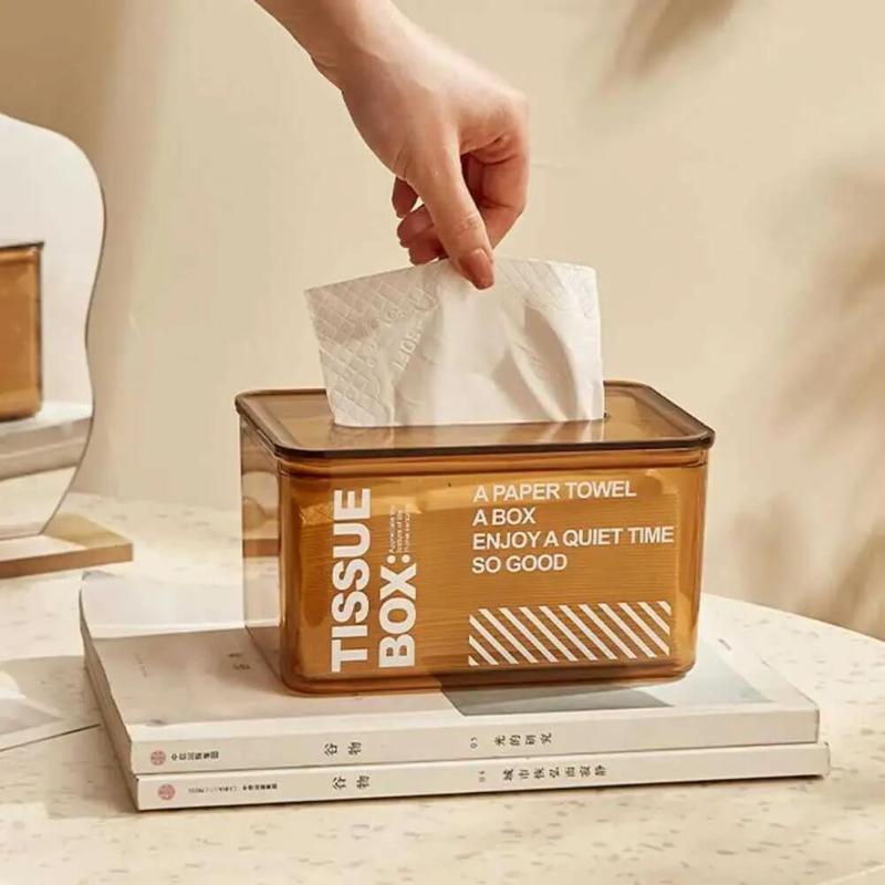Tissue Boxes Napkins Can be refilled with Nordic style multifunctional desktop tissues napkins dispensers household items
