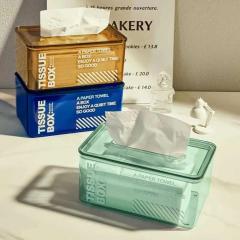 Tissue Boxes Napkins Can be refilled with Nordic style multifunctional desktop tissues napkins dispensers household items