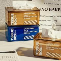 Tissue Boxes Napkins Can be refilled with Nordic style multifunctional desktop tissues napkins dispensers household items