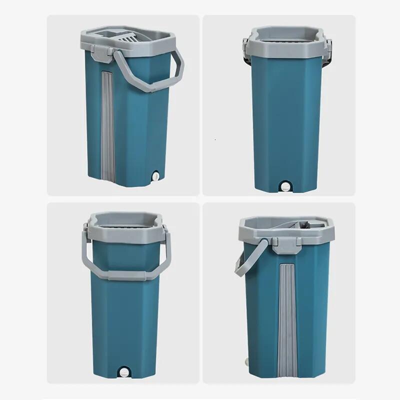 Mops Rotating Mop Bucket Floor Cleaner Mop Bucket with Drainer 360 Microfiber Mops Spin Cleaning Tools Wiper Flooring Household Items