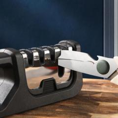 Four-Hole Sharpener Removable Blade Sharpener Stone Household Items Kitchen Gadgets And Accessories Tools