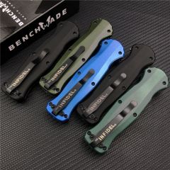 Benchmade 3300BK Infidel Dagger AUTO OTF Knife 3.74" D2 Black Double Edge Blade, Zinc Alumnium Alloy Handles