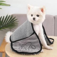 Pet Absorbent Towel Dog Bath Towel Quick-drying Absorb Water Glove Puppy Kitten Soft Towel Pet Cleaning Supplies