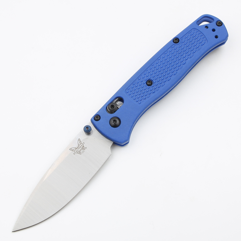 Benchmade 535 Bugout AXIS Folding Knife 3.24" S30V Satin Plain Blade, Grivory Handles