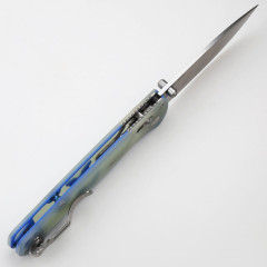 Benchmade 535-3 Bugout AXIS Folding Knife 3.14" S30V Satin Plain Blade, G10 Handles