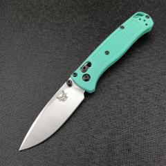 Benchmade Mini 533 Bugout AXIS Folding Knife 2.75" S30V Plain Blade, Grivory Handles - 533BK-2