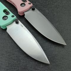 Benchmade Mini 533 Bugout AXIS Folding Knife 2.75" S30V Plain Blade, Grivory Handles - 533BK-2