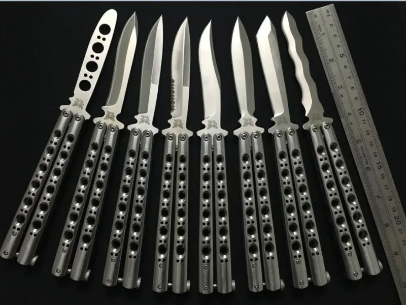 BM Balisong Butterfly Folding Knife 3.74