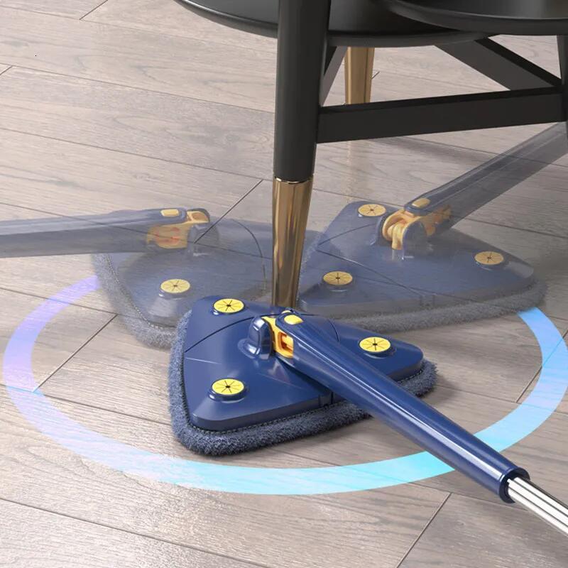 Mops X-Type Mop Cleaning Tools Home Useful Things Easy To Drain Triangle Window Brush Magic Floor Washing Wiper Household Items Cloth