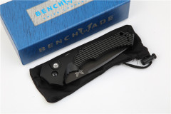 Benchmade 9600BK Osborne AUTO Folding Knife 3.38" S30V Satin Plain Blade, Aluminum Alloy Handles