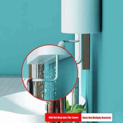 Mounted Bathroom Organizer Shelf Shampoo Cosmetic Storage Rack Bath kitchen Towel Holder Household Items Accessories