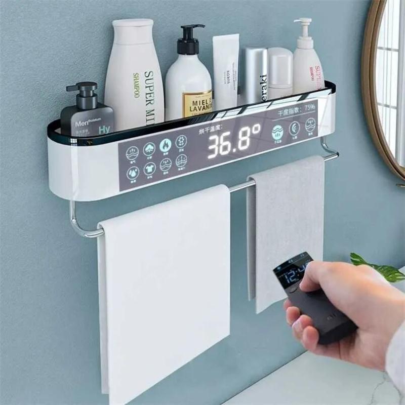 Mounted Bathroom Organizer Shelf Shampoo Cosmetic Storage Rack Bath kitchen Towel Holder Household Items Accessories