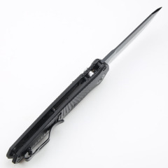 Benchmade 8551 Mediator AUTO Folding Knife 3.26" S30V Black Plain Blade, Grivory Handles - 8551BK