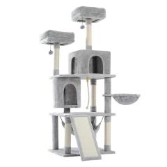 Domestic Delivery Multi-Level Cat Tree Tower Climb Furniture Scratching Post for Indoor House Pet Supplies Kitten Toy