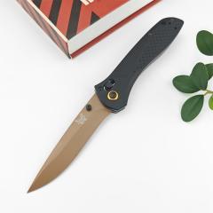 Benchmade 710FE-2 Seven | Ten Axis Folding Knife 3.93" GB-D2 Drop Point Blade, Aluminum Alloy Handles