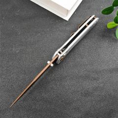 Benchmade 710FE-2 Seven | Ten Axis Folding Knife 3.93" GB-D2 Drop Point Blade, Aluminum Alloy Handles