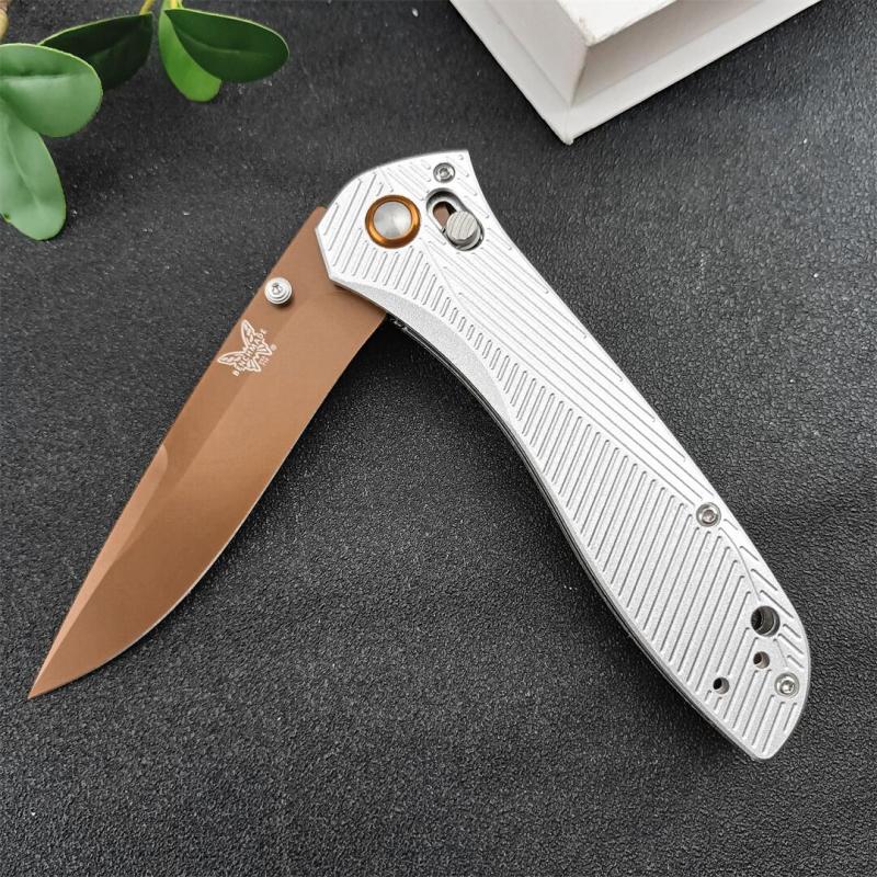 Benchmade 710FE-2 Seven | Ten Axis Folding Knife 3.93" GB-D2 Drop Point Blade, Aluminum Alloy Handles
