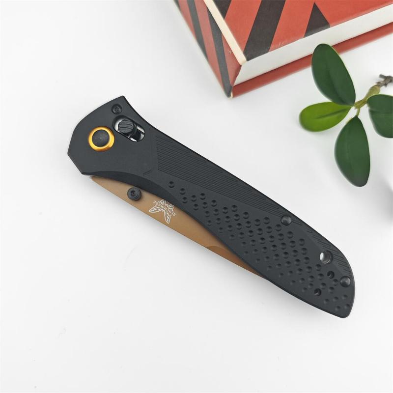 Benchmade 710FE-2 Seven | Ten Axis Folding Knife 3.93" GB-D2 Drop Point Blade, Aluminum Alloy Handles