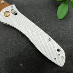 Benchmade 710FE-2 Seven | Ten Axis Folding Knife 3.93" GB-D2 Drop Point Blade, Aluminum Alloy Handles